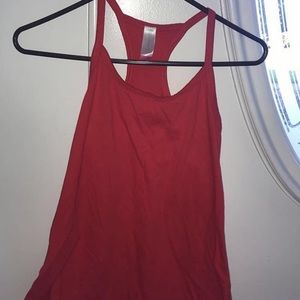 Red tank top